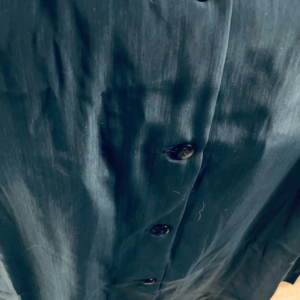 Susan Graver Sport Chic Women's Teal Button Down … - image 3